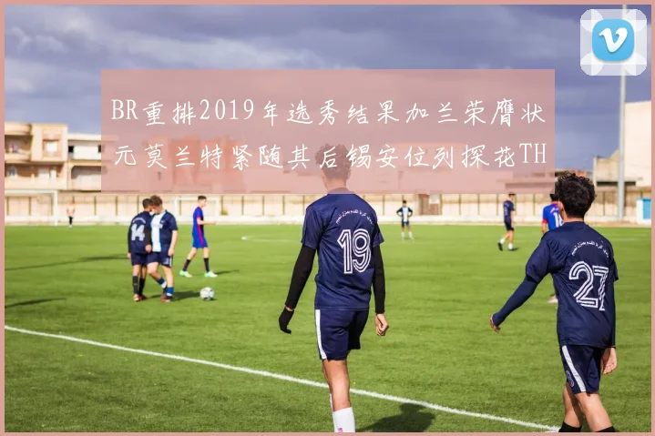 BR重排2019年选秀结果加兰荣膺状元莫兰特紧随其后锡安位列探花THT第30位